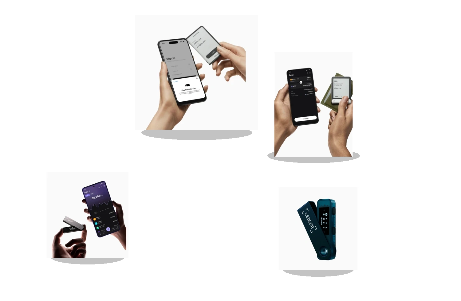 Ledger 硬件钱包产品组合